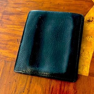 Men’s Coach wallet all leather black good condition